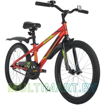Детский велосипед Novatrack Juster 205JUSTER.RD23 (красный, 2023) картинка 2